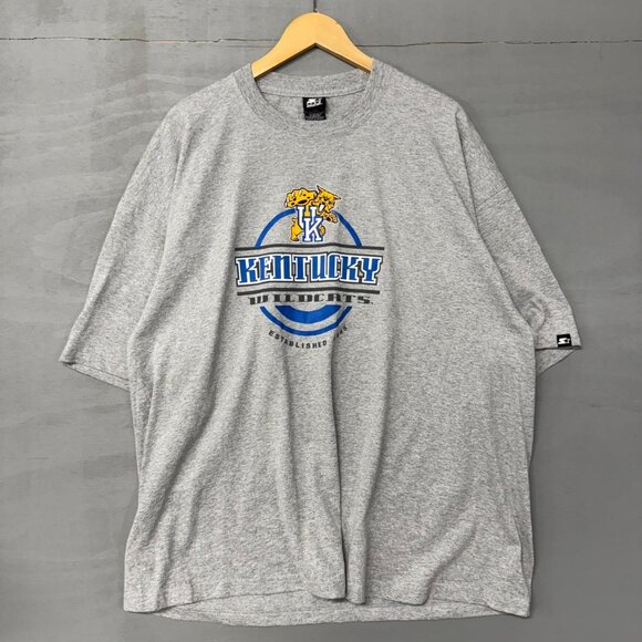 Vintage Kentucky Wildcats‎ Starter Grey Shirt Men’s XXL - Picture 1 of 4